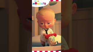 Tim Discovers The Truth! ☕️ 🍣 | Mini Moments  #minimoments #bossbaby #animatedcartoonsforkids