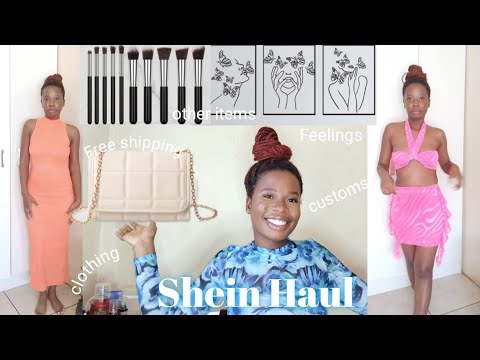 SHEIN HAUL | Honest Review| Customs | Free Shipping | South African YouTuber |Tshivhuya