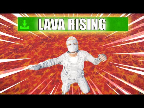 Rust, but LAVA IS RISING! (with 100 players)