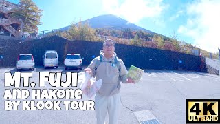 MUST DO MT. FUJI & HAKONE BY KLOOK TOUR IN JAPAN!! 🇯🇵 [4K]