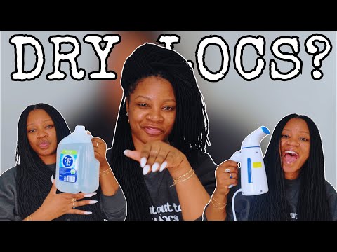 Dry, Brittle Locs? Steam + Rose Water Will Save Your Hair! | Drknlvely