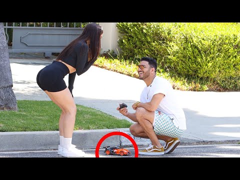 I CAUGHT A GOLD DIGGER WITH MY TOY CAR!!