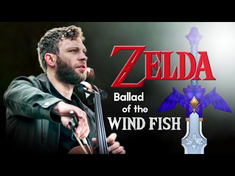 ZELDA Ballad of The Wind Fish [4K] CELLO COVER Music Video (From Link's Awakening OST Soundtrack)