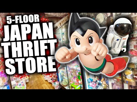 Inside a 5 FLOOR Thrift Shop in Japan! - INSANE Prices!