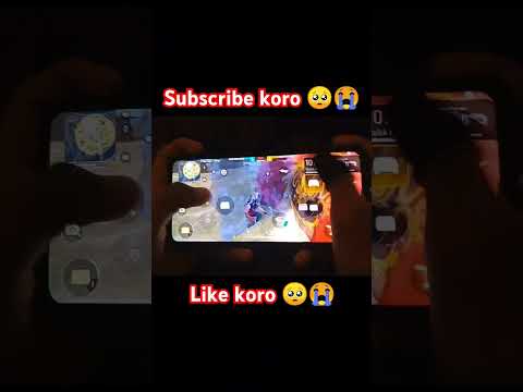 Subscribe koro 🥺😭 Like koro 🥺 Free Firee 1vs1 🤟