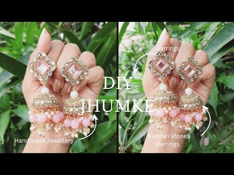 Diy JHUMKE Full Tutorial | Diy Jewellery Making | Diy Crafts With Minnie