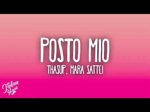 thasup, Mara Sattei - POSTO MIO