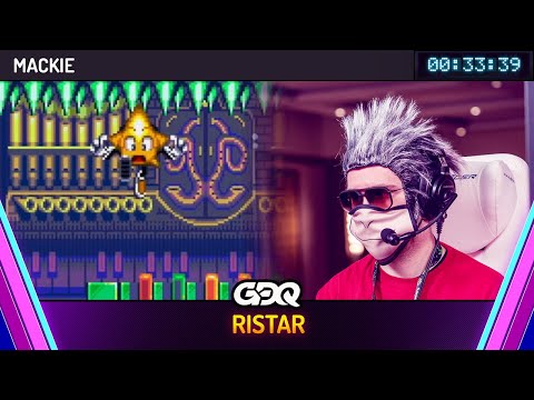 Ristar by Mackie in 33:39 - Awesome Games Done Quick 2025