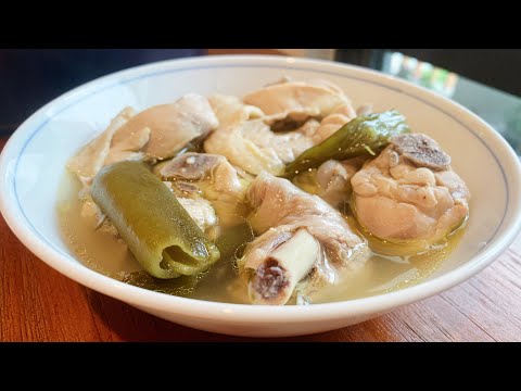 #1 剝皮辣椒怎麼煮-簡單燉雞湯,快炒就很美味! How to cook peeled chili-it is delicious!【黃子橙Zicheng】