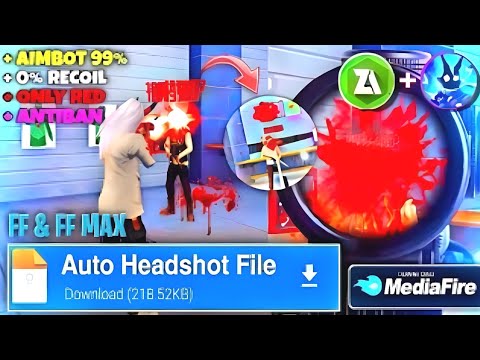 🔥 Auto headshot config file free fire aimbot + aimlock | Headshot config file free fire max