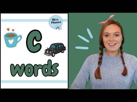 Learn to Blend 'c' Words with Miss Phonics | Phonics Blending Practice for Kids | British Teacher