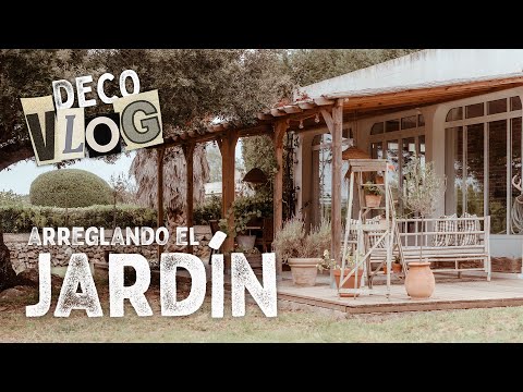 🏡🪴 DESCUBRE EL EXTERIOR DE NUESTRA CASA - Arreglamos el JARDÍN