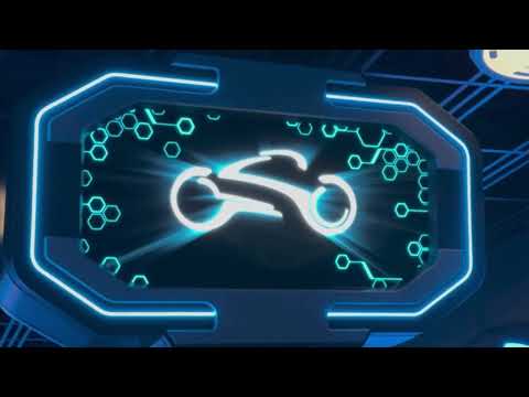 Tron  lightcycle run safety/load area video audio