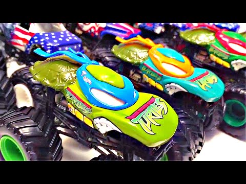 MONSTER JAM | GRAVE DIGGER | SPIN MASTER | HOT WHEELS MONSTER TRUCKS | NINJA TURTLES | EL TORO LOCO