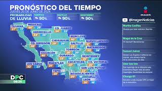 Pronóstico del tiempo | 20 de junio de 2024 | DPC con Nacho Lozano