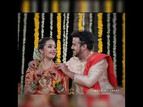 shivani rangole and virajas kulkarni wedding 😍#couple #shorts #MazaHoshilNa