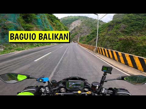 Baguio via Kennon Road | Reed Motovlog Z H2