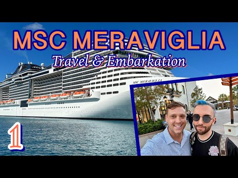 MSC Meraviglia: Travel, Disney Springs, and embarkation | PART 1, November 2022