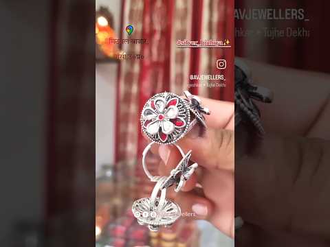 Silver Bichiya Design ✨️ #avjewellers_ #bichiya #silverbichiya #silverornaments #ytshorts #shorts