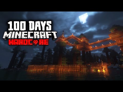 I Survived 100 Days in the SCARIEST Mod in Minecraft Hardcore