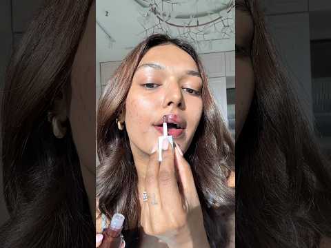 Trying VIRAL CLINIQUE BLACK HONEY lip oil! Worth ₹2500?? #shorts #ashortaday