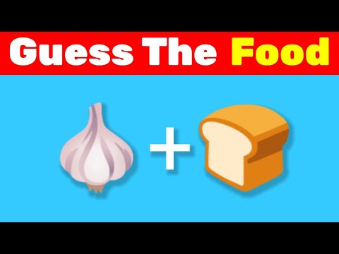 GUESS The FOOD By EMOJI | EMOJI QUIZ🍕🍔😋