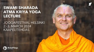 Atma Kriya Yoga lecture with Swami Sharada - JoogaFestival Helsinki 2024