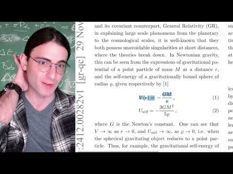 Dr. Blitz's Peer Review #13 - A singularity free classical theory of gravity