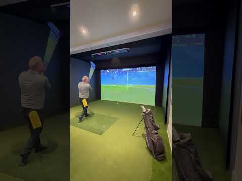 #indoorgolf #customhome #shorts