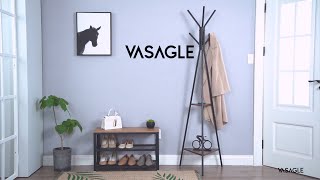 Unique Design Coat Tree for Entrance, Home Improvement Ideas, Home Furniture - URCR16BX - VASAGLE