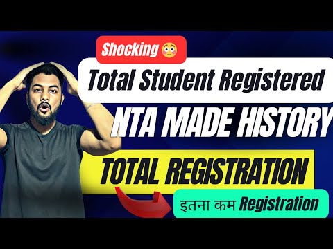 Shocking 😮Very low Registration In Jee Main 2025|Total Number of Student Registered In Jee Main