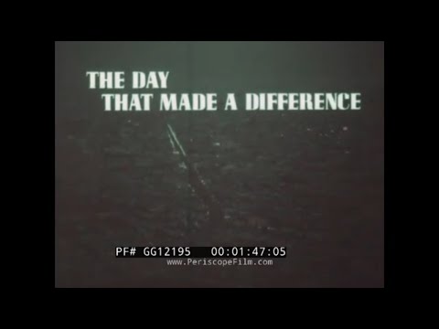 " THE DAY THAT MADE A DIFFERENCE "  1964 FALLOUT SHELTER CONSTRUCTION CIVIL DEFENSE FILM  GG12195