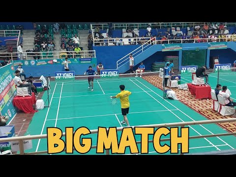 Azeem Sarwar vs Muqeet Tahir | 61st National Badminton championship Pakistan thriller match Set 1