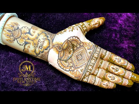 Dipawali Special Mehndi Design Diwali special mehndi design  | easy & simple mehndi design | mehndi