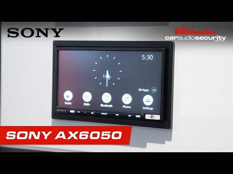 Sony XAV-AX6050 Wireless Apple CarPlay & Android Auto - Demo & Unboxing | Car Audio & Security