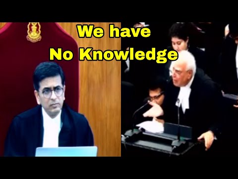 Kapil Sibal to CJI DY Chandrachud, Supreme court