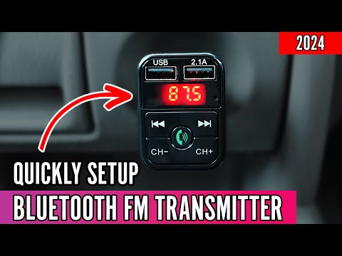 How to Connect FM Transmitter in Car (2024) - Quick FM Transmitter Bluetooth Setup