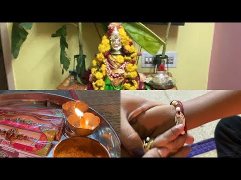 #Varamahalakshmi #rakshabandhan Varamahalakshmi and Raksha Bandhan vlog