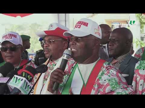 H.E Atiku Abubakar and Ifeanyi Okowa Storm Osun State for the 2023 PDP Presidential Campaign Rally