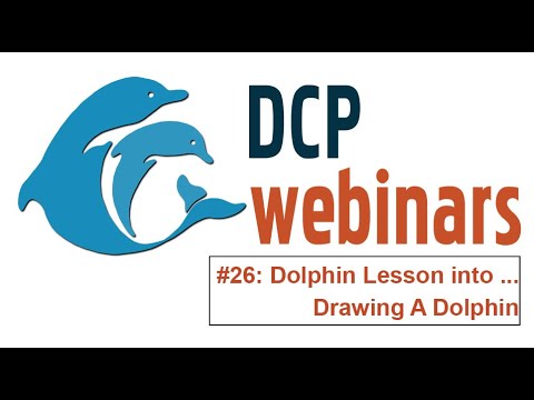 DCP Dolphin Lesson: How to Draw a Dolphin!