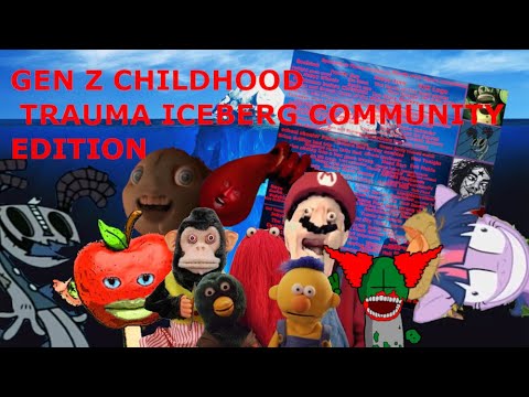 Gen Z Childhood Trauma Iceberg PART 5 (COMMUNITY EDITION)