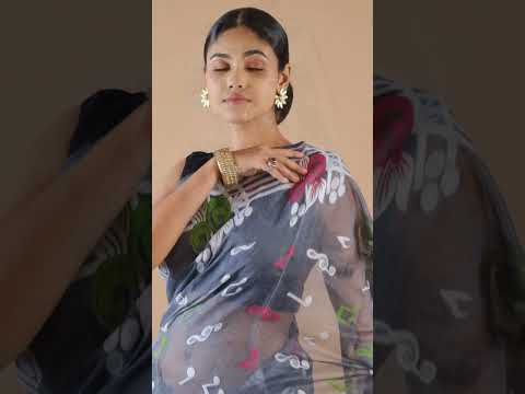 Jerry Presents A Beautiful Jamdani Saree ❤️ #jerryapp #saree #shorts #youtubeshorts #trendingsong