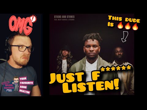 JUST F***ING LISTEN! | Victor Ray - Sticks and Stones ft. Kojey Radical, Strandz (ADHD Reaction)