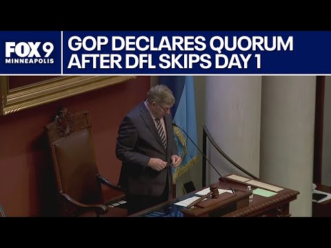 MN House Republicans override Simon, declare a quorum [RAW]