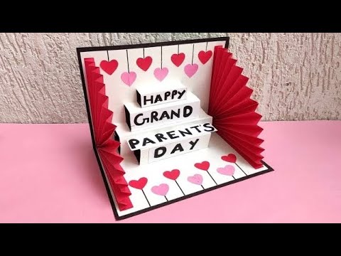 DIY - Happy Grand Parents Day Card | Greetings Card For Grand Parents Day