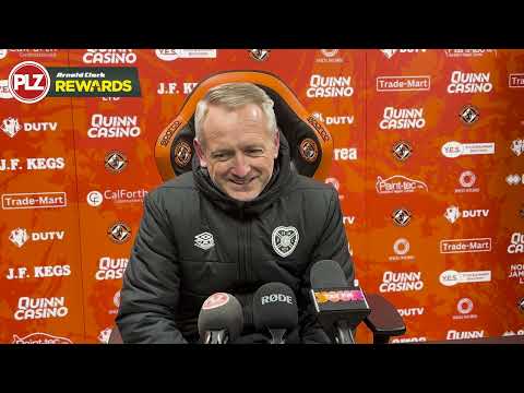 Hearts get second win on the bounce | Neil Critchley FULL Post Match after beating Dundee United