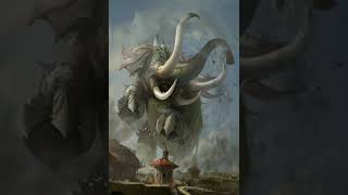 2023 MAMMOTH 🐘🐘AND 5000 BCE MAMMOTH🐘🐘//#shorts #viral