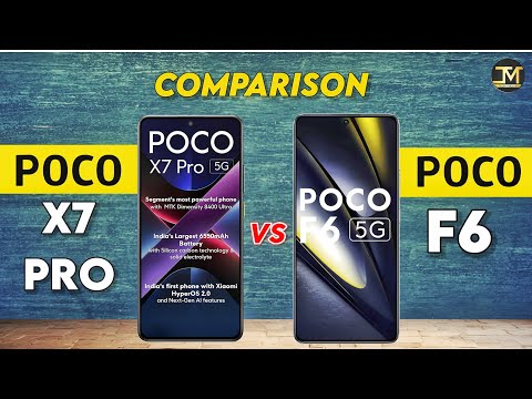 Poco X7 Pro vs Poco F6 : Which Phone is Best❓😲