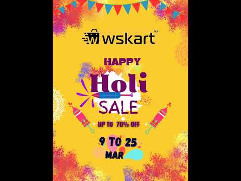 wskart  Holi sale link in full video ⬆ #wskart #holisale