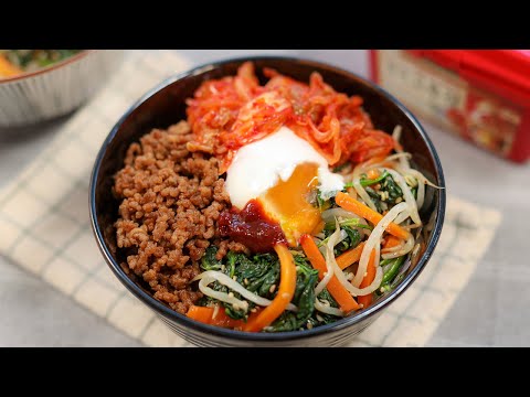 Bibimbap Easy Recipe (Japanese Style)